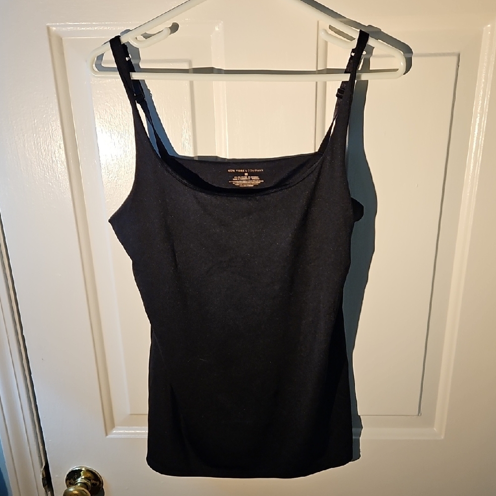 New York & Company Black Camisole Top
